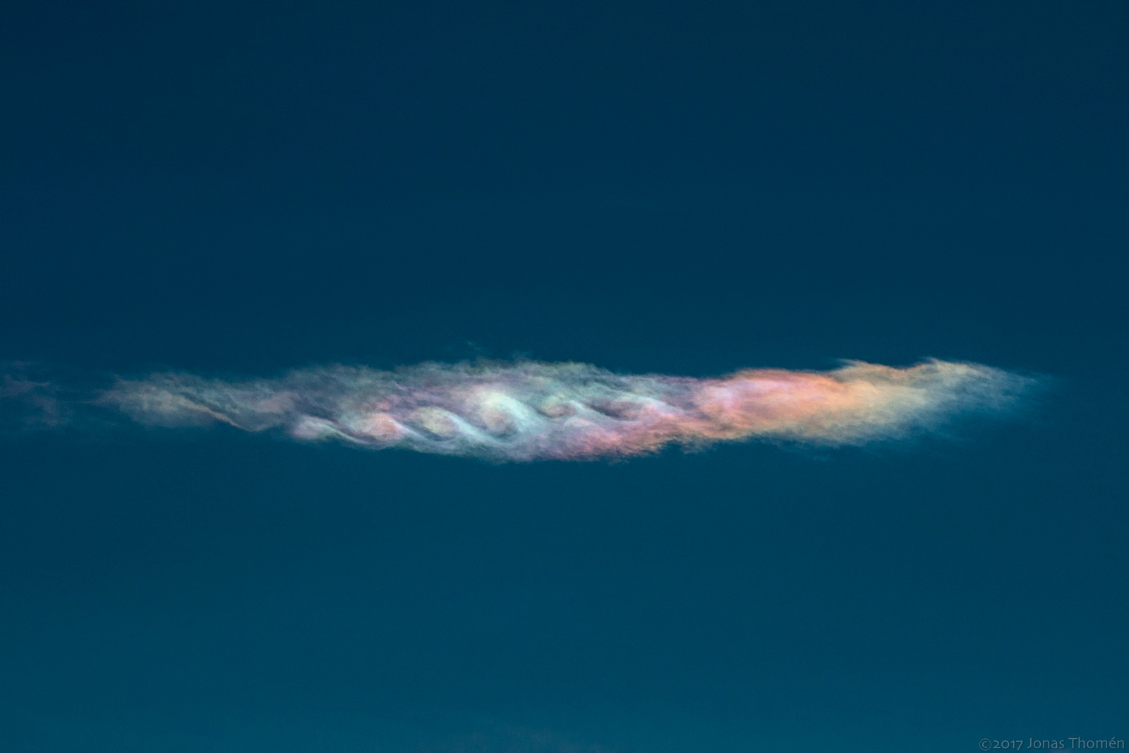 Polar stratospheric cloud